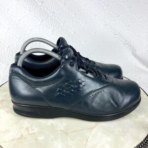 SAS Orthopedic Shoes Women Sz 8.5 Extra Wide Navy Blue Free Time Comfort Walking